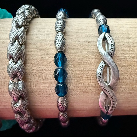 Alex and Ani Energy Bracelet Set - Picture 3 of 7